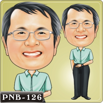 男生人像Q版漫畫PNB-126